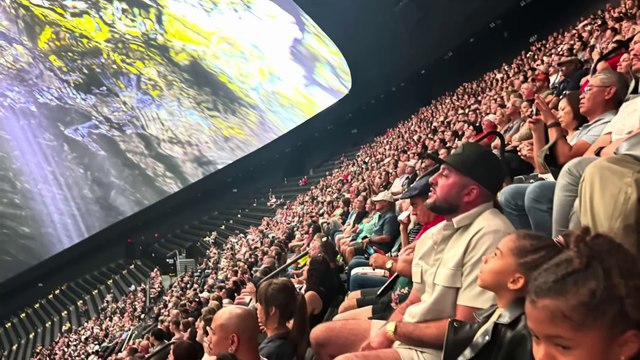 Las Vegas MSG Sphere immersive experience “Postcard from Earth” by Darren Aronofsky