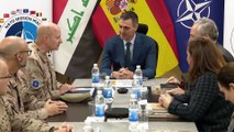 Sánchez alienta a las tropas en Irak y acuerda una reunión para impulsar la relación bilateral