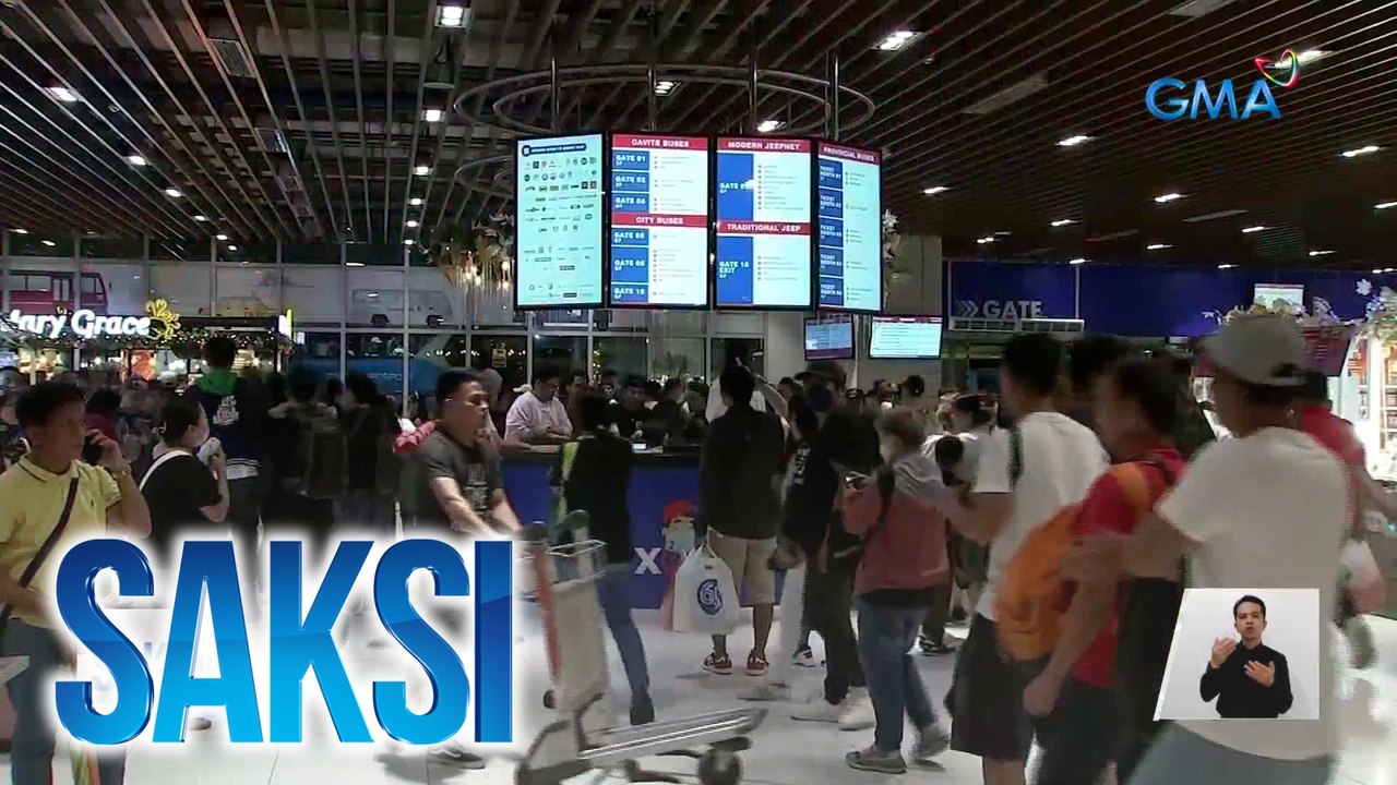 Mga pasahero sa PITX, walang tigil ang dating pagsapit ng rush hour | Saksi
