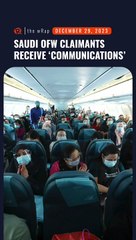 Saudi OFW Claimants Receive Checks Amid Pending Confirmation from DMW 💼