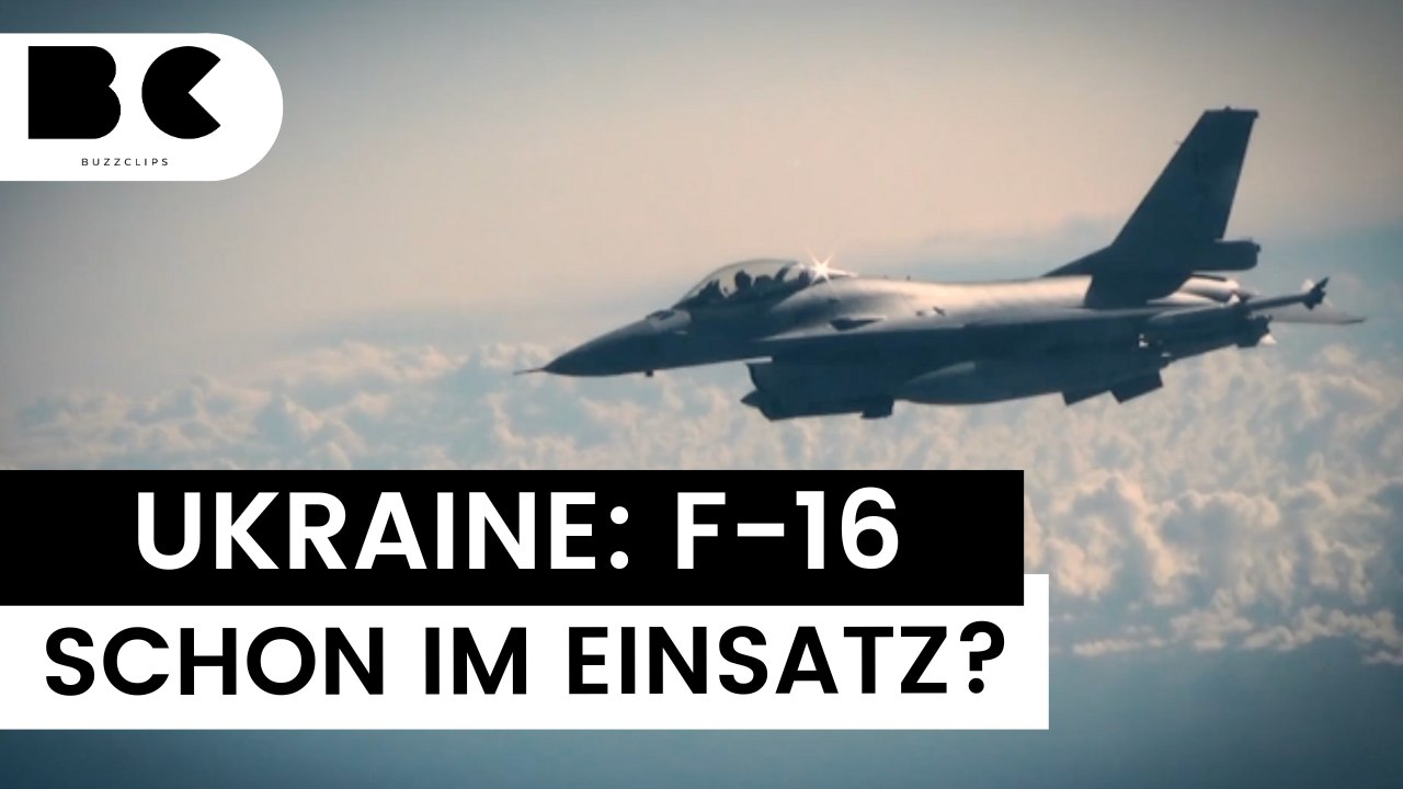 F-16: ukraine setzt wohl schon us-kampfjet ein!