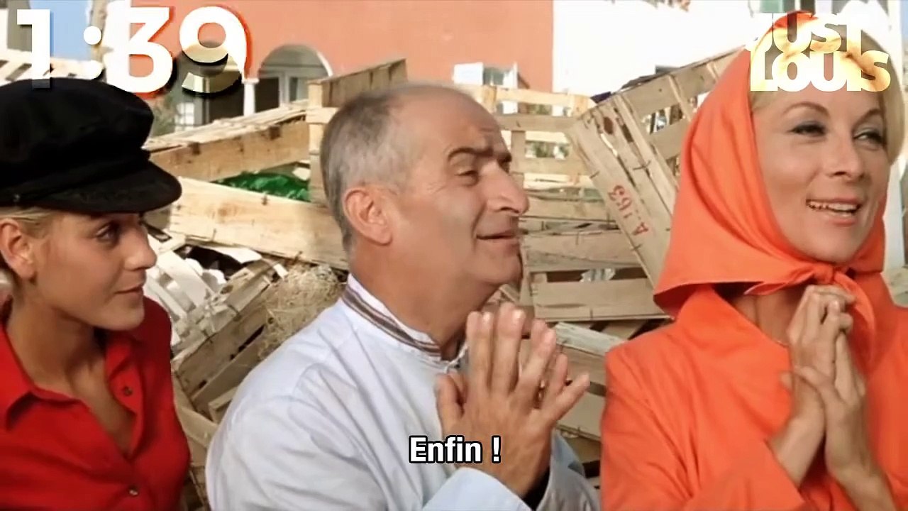 3 minutes de mariage avec Louis de Funès