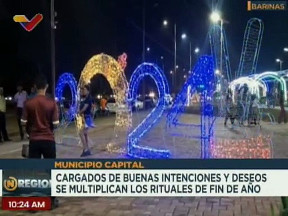 Barinenses se preparan para recibir el año nuevo con rituales para atraer la buena fortuna