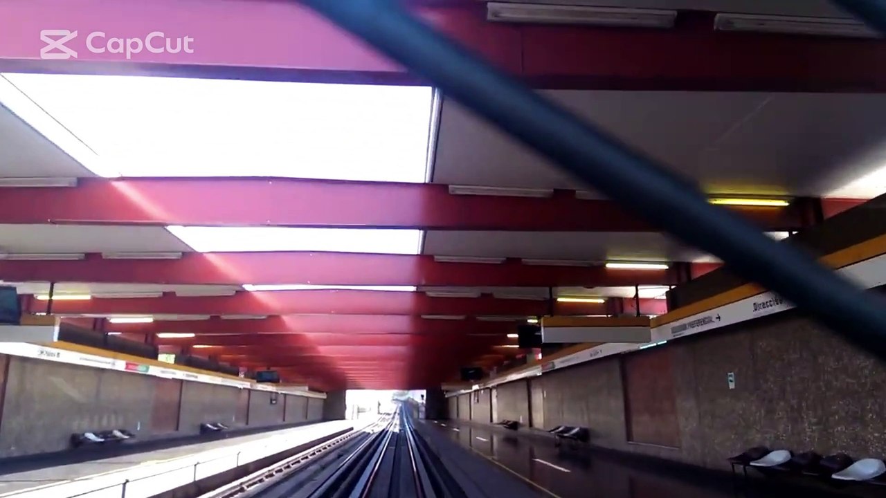 Metro de Santiago - Talleres Lo Ovalle a San Eugenio (Recorrido Completo del tren NS 1974)