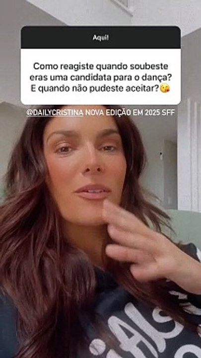 Mafalda Castro sobre "Dança com as Estrelas"