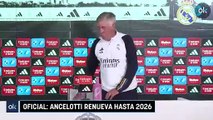Oficial: Ancelotti renueva hasta 2026