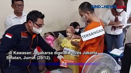 Rekonstruksi Kasus Ayah Bunuh 4 Anaknya, Tersangka Peragakan 42 Adegan