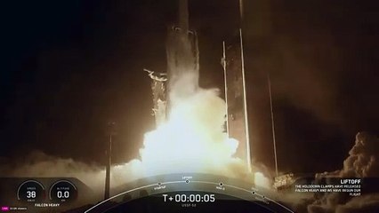 SpaceX lanza dron espacial militar de EEUU para misión de investigación