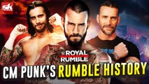 The Incredible History of CM Punk in the WWE Royal Rumble Match