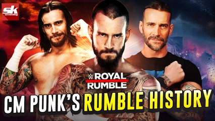 The Incredible History of CM Punk in the WWE Royal Rumble Match