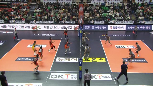 '레오 20점' OK금융그룹 6연패 탈출...도로공사도 GS칼텍스에 설욕 / YTN