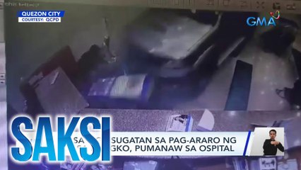 Driver ng SUV na umararo sa bangko, nagpaliwanag | Saksi