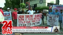 PISTON at MANIBELA, nagkilos-protesta; umaasang maglalabas ang SC ng TRO | 24 Oras