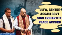 ULFA pro-talks faction sign memorandum of settlement with Centre, Assam government | Oneindia