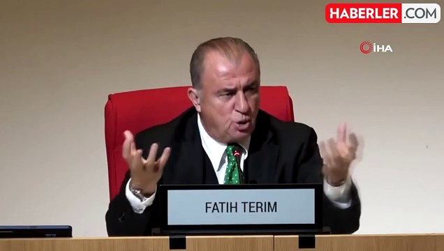 Fatih Terim: Ben buraya meydan okumaya, bir hikaye yazmaya geldim