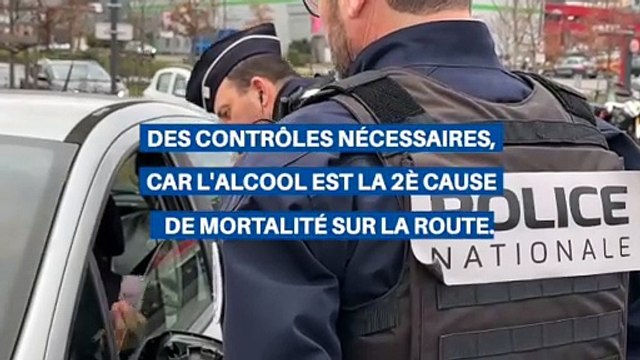 Les contrôles routiers renforcés la nuit du Réveillon dans la Loire