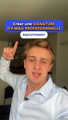 Créer une signature d'email professionnelle gratuitement 