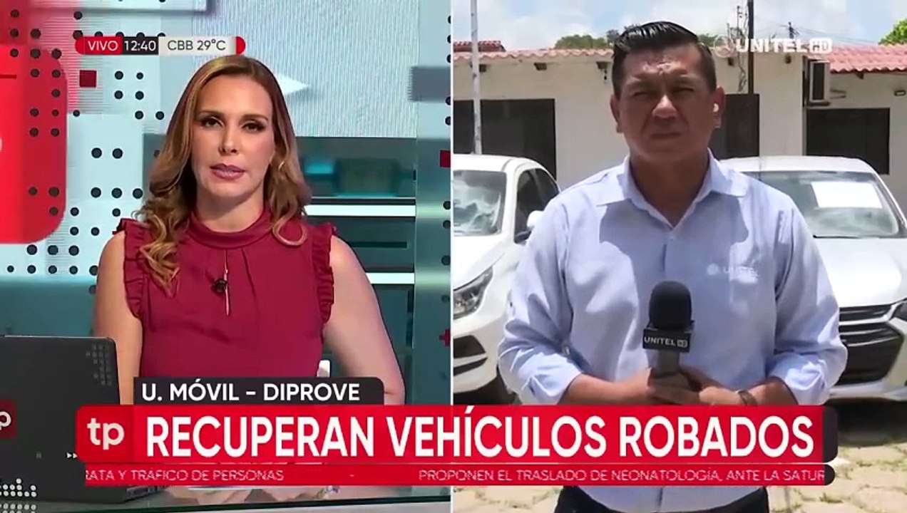 ​Recuperan SFJ vehículos robados en Santa Cruz de la Sierra