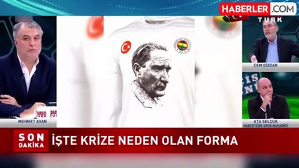 Süper Kupa finali öncesi krize neden olan tişört ortaya çıktı