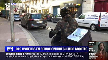 À Grenoble, des livreurs de repas en situation irrégulière arrêtés par la police