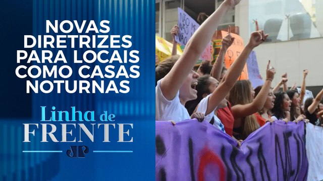 Governo sanciona protocolo “Não é não” para proteção das mulheres | LINHA DE FRENTE