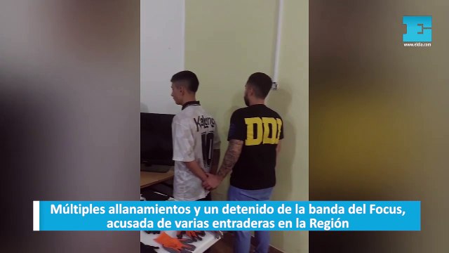 Múltiples allanamientos y un detenido de la banda del Focus, acusada de varias entraderas en la Región