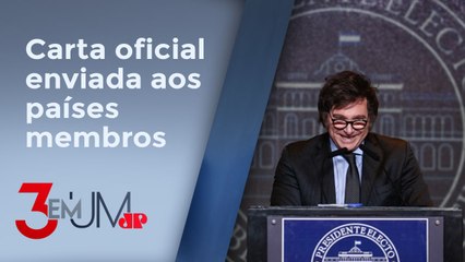 Milei renuncia ao convite de entrada da Argentina no Brics