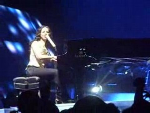 Concert d' Alicia Keys à Bercy, le 27 Mars 2008