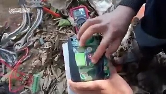 كتائب القسام تنشر مقولة الشهيد باسل الأعرج أثناء إطلاق رشقة صاروخية من شمال قطاع غزة تجاه الأراضي المحتلة.