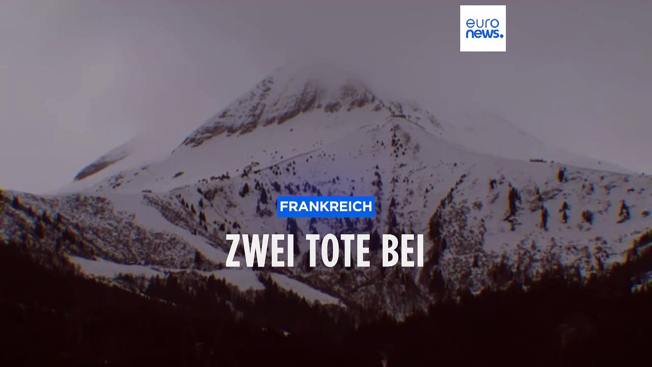 Zwei tote bei lawinenunglück am montblanc