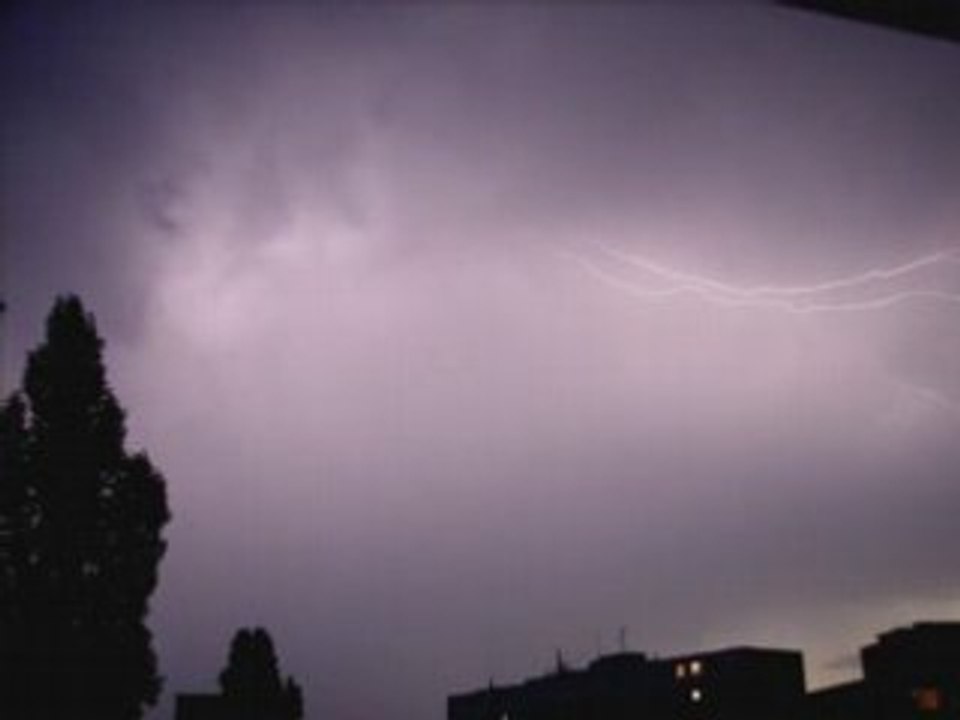 Le ciel se déchaîne!