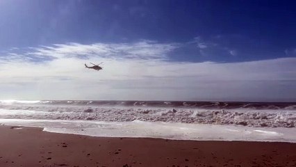 Houses Below Sea Level Damaged By Stormy Water