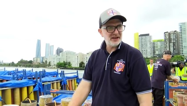 New Years Eve preparations underway at Sydney Harbour with an expected busy turnout