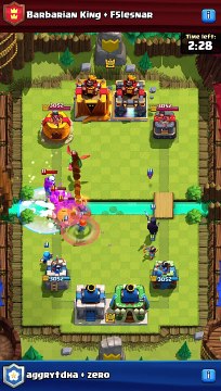 Clash Royale: 30/12 gameplay (Army Build Teamwork)