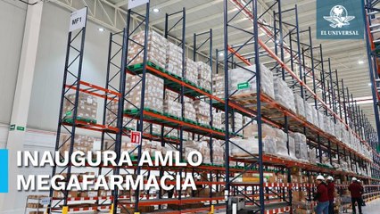 “Comienza a convertirse en realidad el sueño”: AMLO inaugura megafarmacia