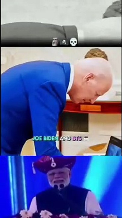 Sigma : joe Biden with BTS and Trump with