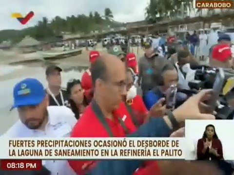 Gobierno Nacional desmiente los Fake News de derrames de hidrocarburos en las costas del edo. Carabobo