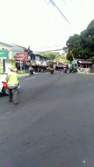 Supra bapak,Scoopy sekeluarga, Avanza putih berubah vr46 MotoGP,moge biru,kreta diesel hitam #kocak