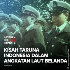 Kisah Taruna Indonesia dalam Angkatan Laut Belanda