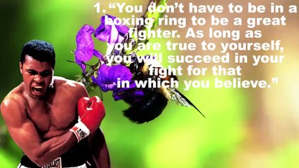 MUHAMMAD ALI BEST AND FAMOUS MOTIVATION IN THE WORLD