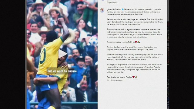 Um ano sem Pelé: homenagens marcam o primeiro aniversário da morte do Rei do Futebol
