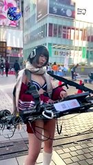 ビキニDJ in 道頓堀