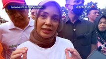 Siti Atiqoh Istri Ganjar Senam Bareng Emak-emak di Purwokerto, Sampaikan Hal Ini
