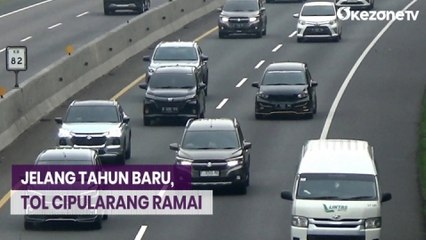 Jelang Tahun Baru 2024, Lalu Lintas di Tol Cipularang Mulai Ramai