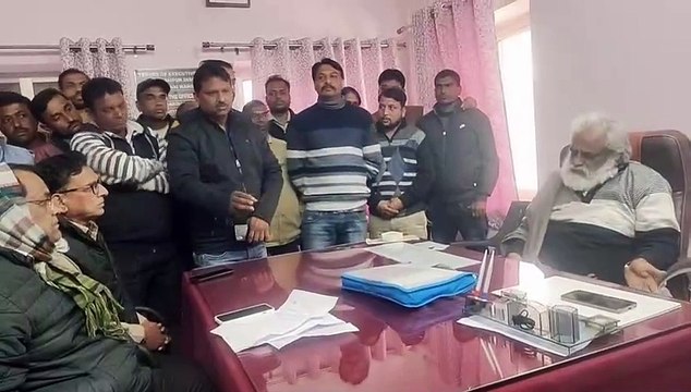 Could not recover dues, 11 technical employees suspended
