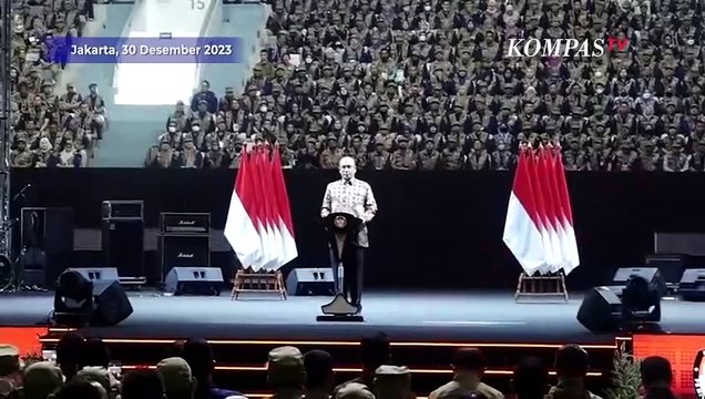 Laporan Ketua KPU untuk Jokowi di Rakornas: Pemilu di Indonesia Paling Rumit di Dunia