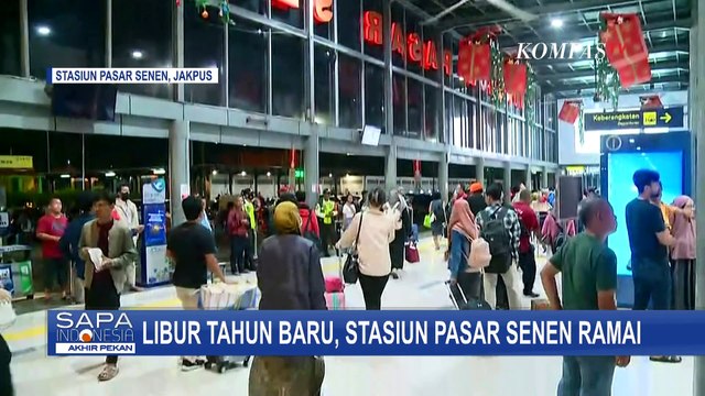 Lebih Dari 23.000 Penumpang Berangkat dari Stasiun Pasar Senen, Okupansi Kereta Capai 99,5 Persen