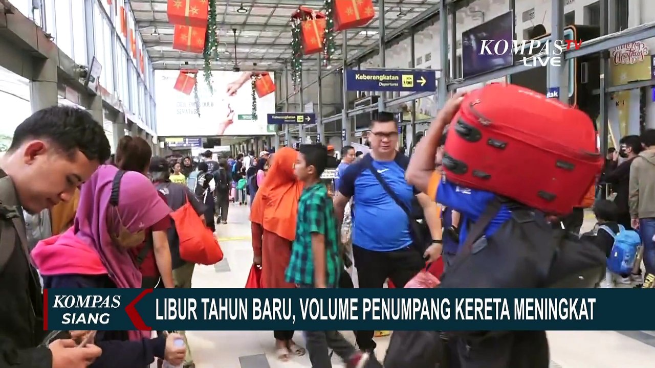 Puluhan Ribu Tiket Terjual, Volume Penumpang Kereta di Stasiun Pasar Senen Meningkat!