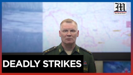 Russia says 'all targets were hit' in massive Ukraine strikes