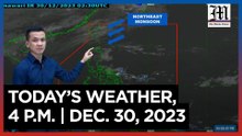 Today's Weather, 4 P.M. | Dec. 30, 2023